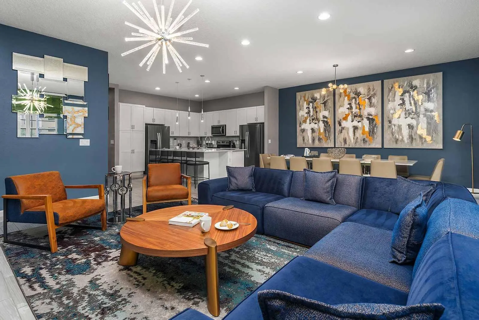 Dreamy Villa With Ice Castle Br, Theater & Game Loft Davenport USA