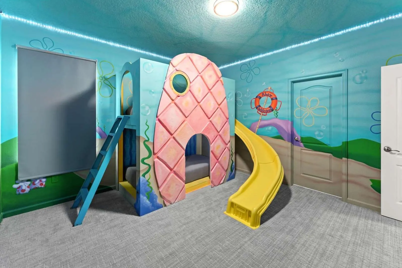 Dreamy Villa With Ice Castle Br, Theater & Game Loft Davenport